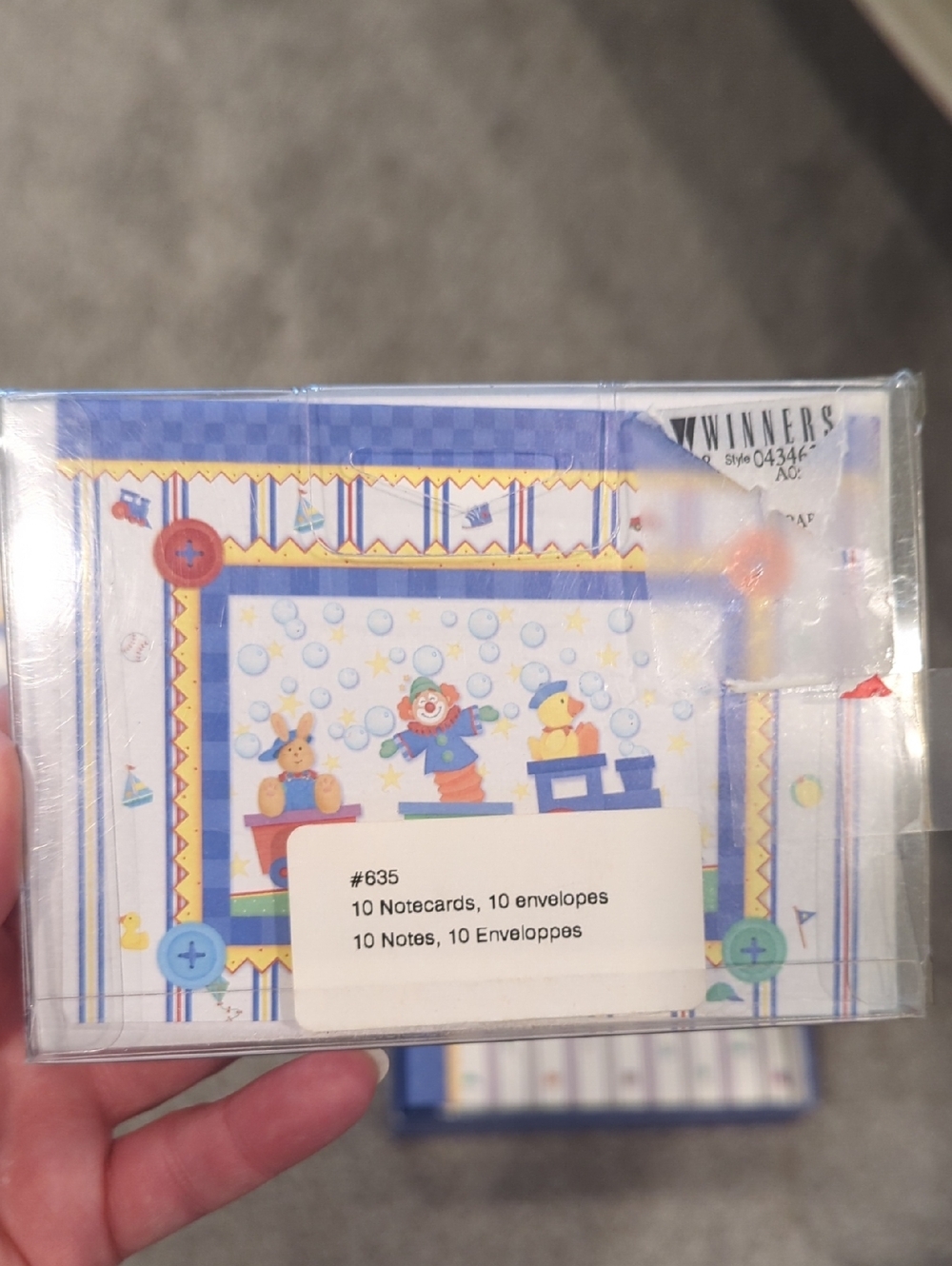 Boxed Baby Photo Album And Matching Note Cards - Picture 6 of 7